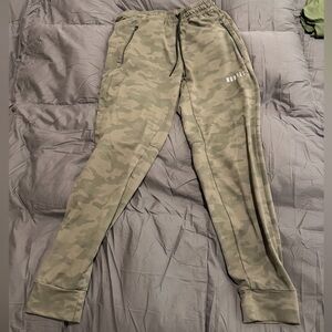 NOBULL Green Camo Sweatpants